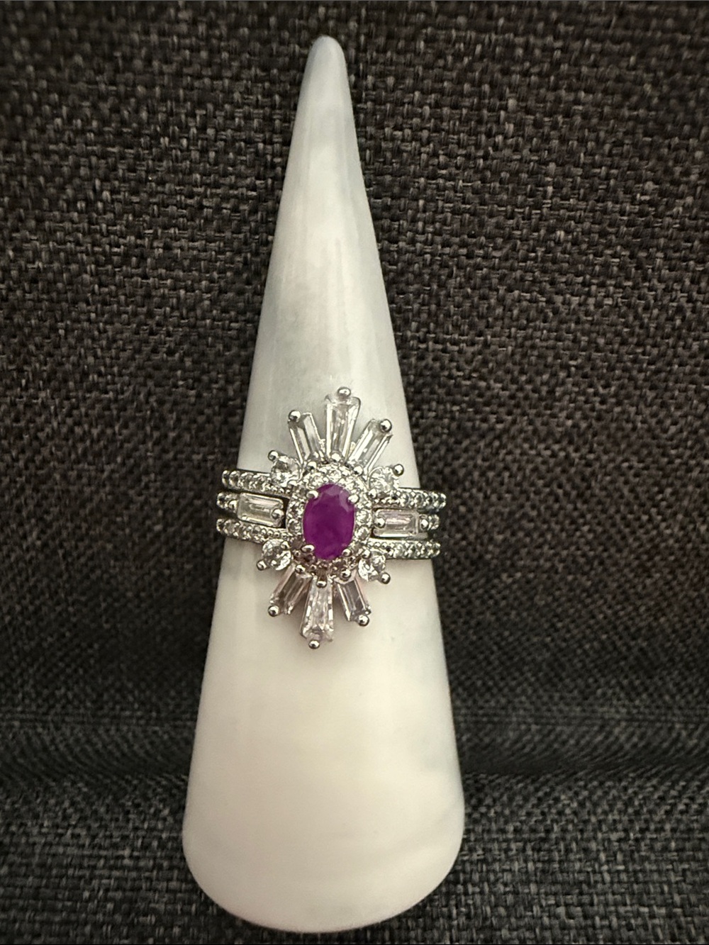 Bomb party mental health awareness ring Size 10